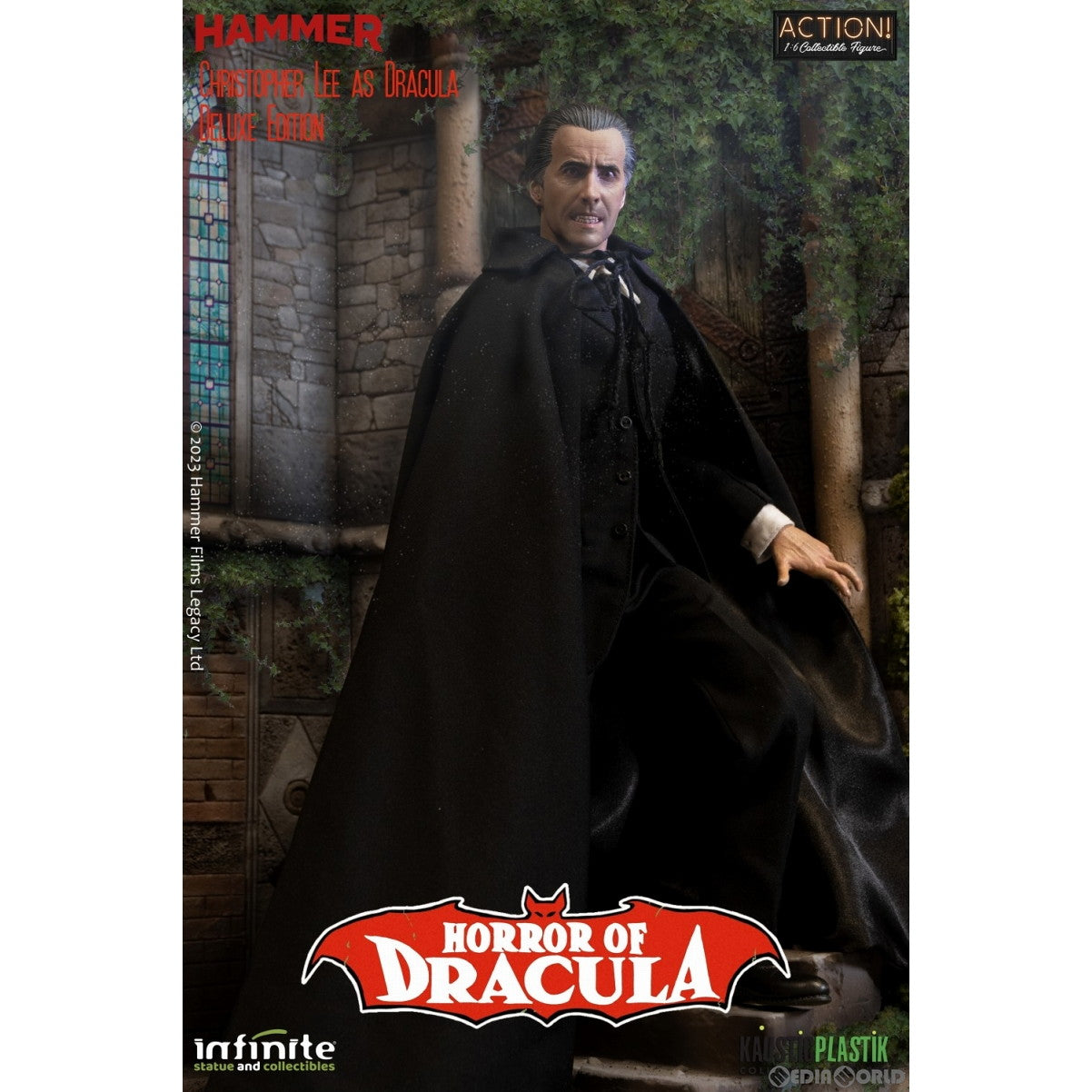 【新品即納】[FIG] ドラキュラ伯爵 吸血鬼ドラキュラ 1/6 アクションフィギュア DX Ver. インフィニティスタチュー(20240811)