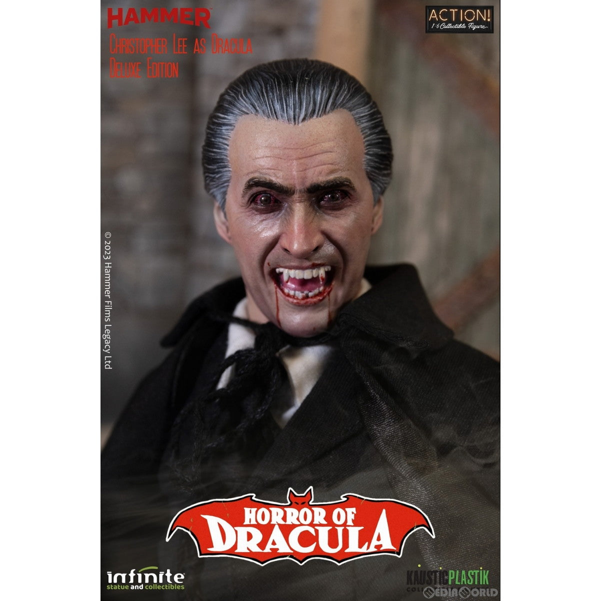 【新品即納】[FIG] ドラキュラ伯爵 吸血鬼ドラキュラ 1/6 アクションフィギュア DX Ver. インフィニティスタチュー(20240811)