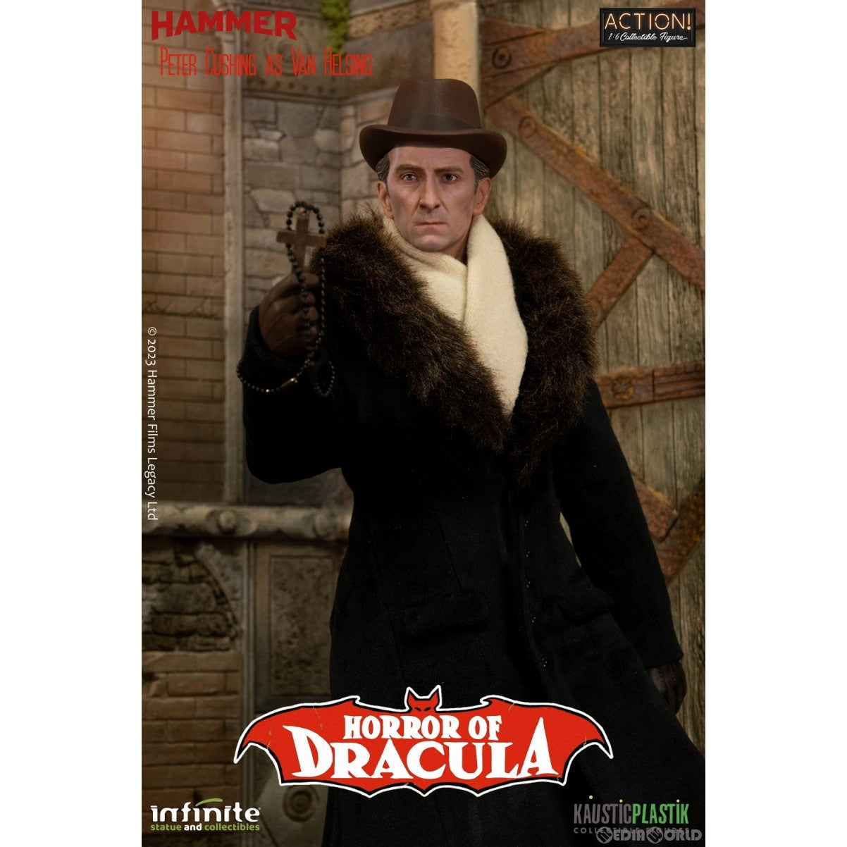 【新品即納】[FIG] ヴァン・ヘルシング博士 吸血鬼ドラキュラ 1/6 アクションフィギュア インフィニティスタチュー(20240811)