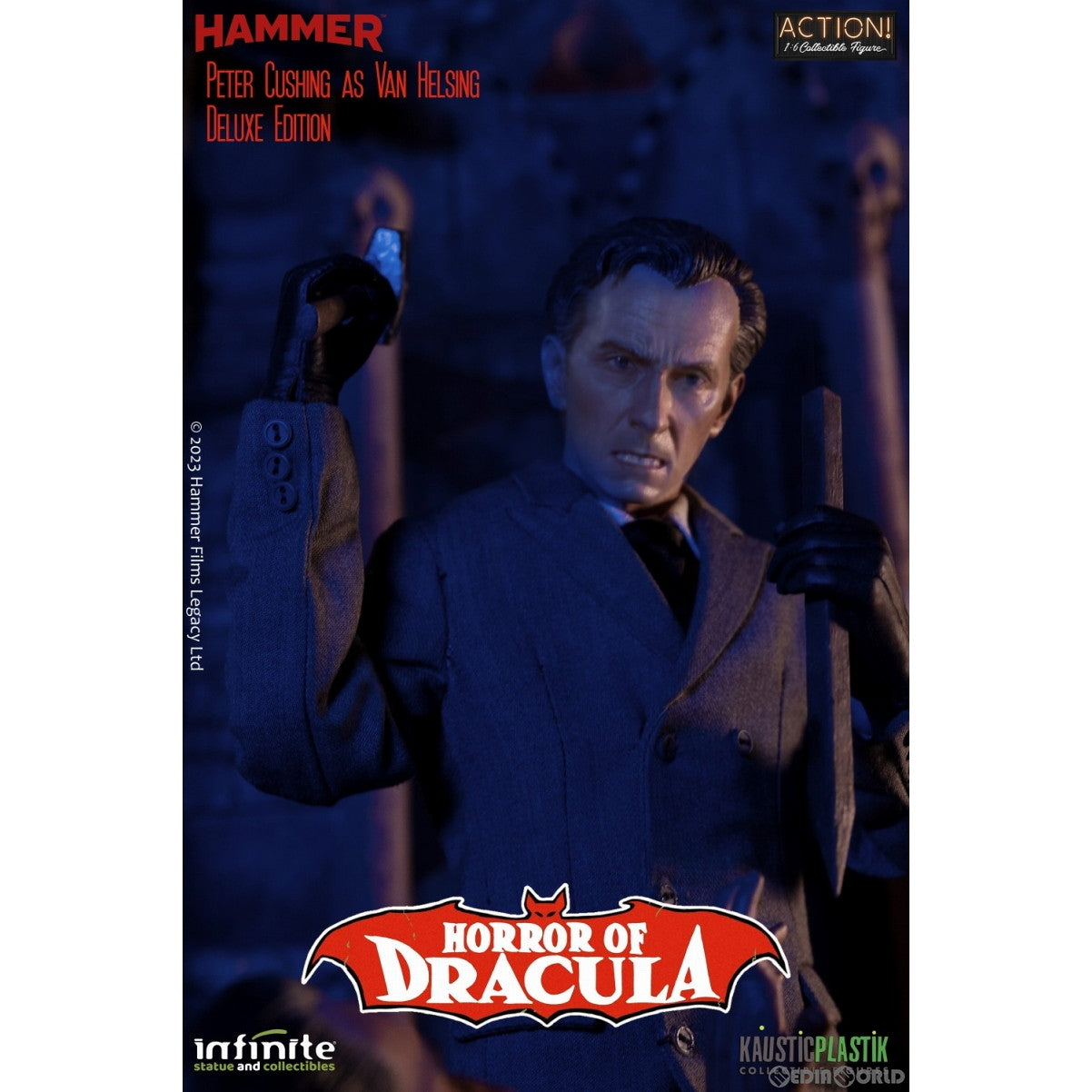 【新品即納】[FIG] ヴァン・ヘルシング博士 吸血鬼ドラキュラ 1/6 アクションフィギュア DX Ver. インフィニティスタチュー(20240811)