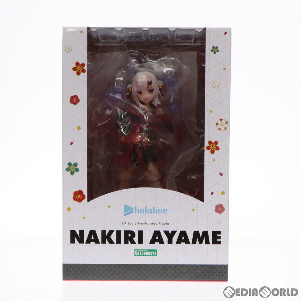 【中古即納】[FIG] コトブキヤショップ限定特典付属 百鬼あやめ(なきりあやめ) ホロライブプロダクション 1/7 完成品 フィギュア(PV018) コトブキヤ(20230427)