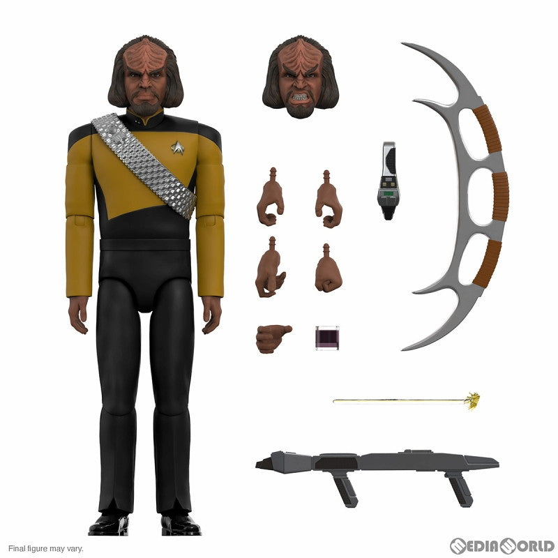 【新品即納】[FIG] ウォーフ 新スタートレック アルティメイト 7インチ アクションフィギュア スーパー7(20240331)