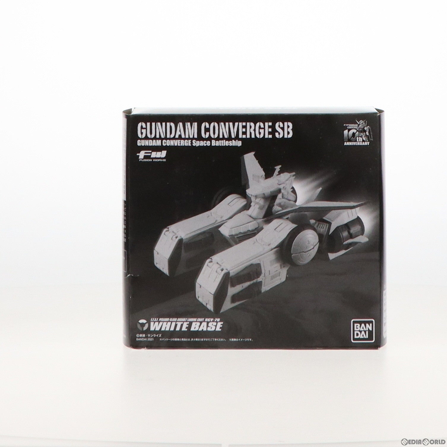 【中古即納】[FIG] (食玩)プレミアムバンダイ限定 FW GUNDAM CONVERGE(ガンダムコンバージ) SB ペガサス級強襲揚陸艦2番艦 ホワイトベース 機動戦士ガンダム フィギュア バンダイ(20210823)