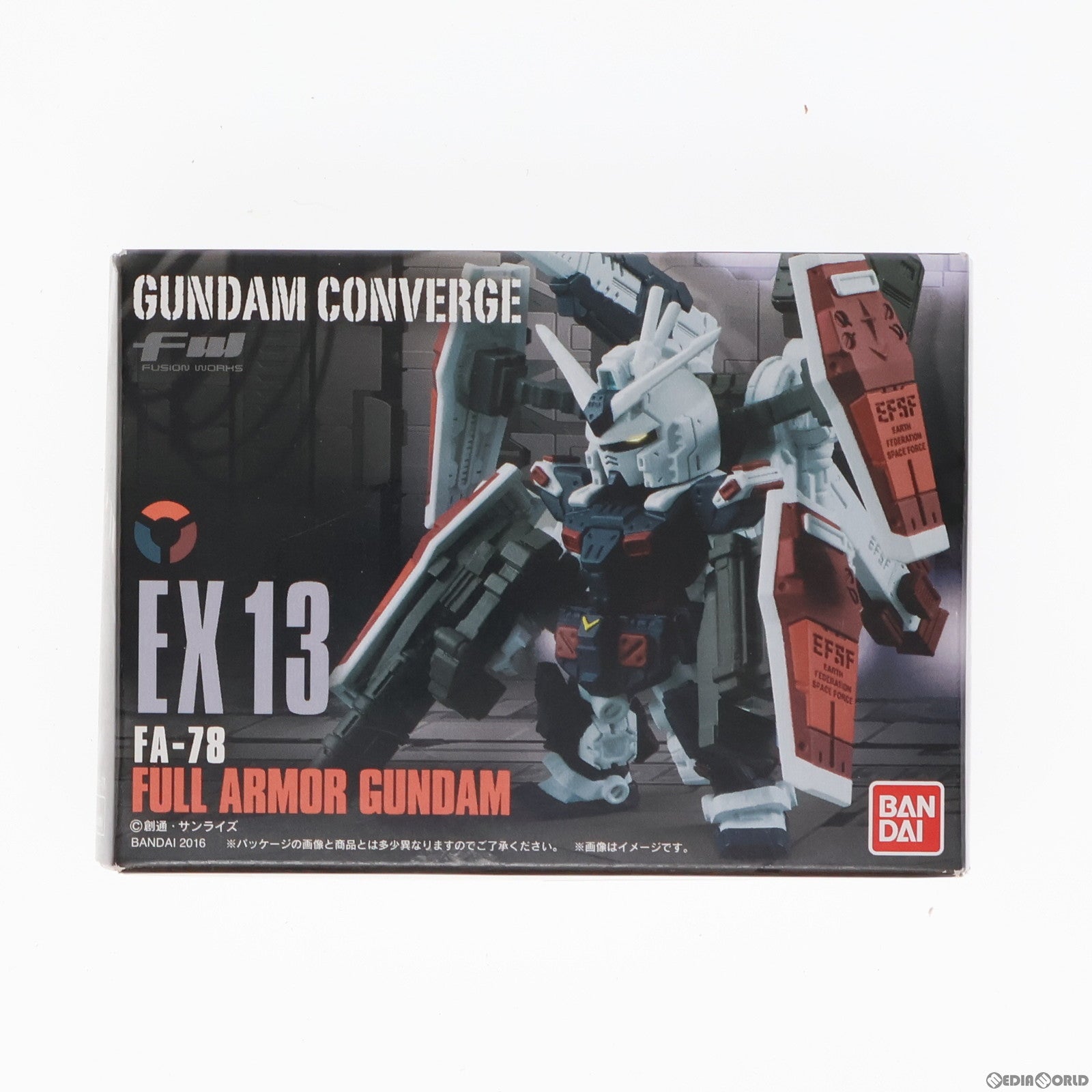 【中古即納】[FIG] (食玩) FW GUNDAM CONVERGE(ガンダムコンバージ) EX13 フルアーマーガンダム 機動戦士ガンダムサンダーボルト フィギュア バンダイ(20160726)