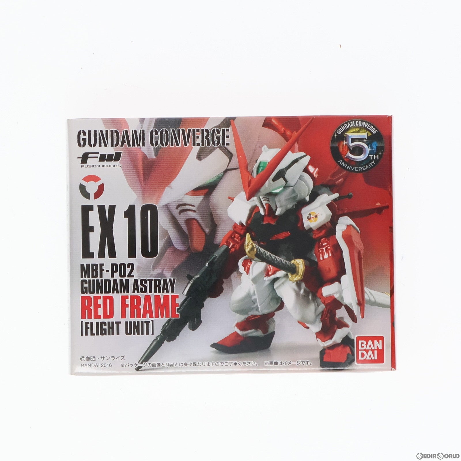 【中古即納】[FIG] (食玩)FW GUNDAM CONVERGE(ガンダムコンバージ) EX10 ガンダムアストレイ レッドフレーム 機動戦士ガンダムSEED ASTRAY(シード アストレイ) フィギュア バンダイ(20160523)