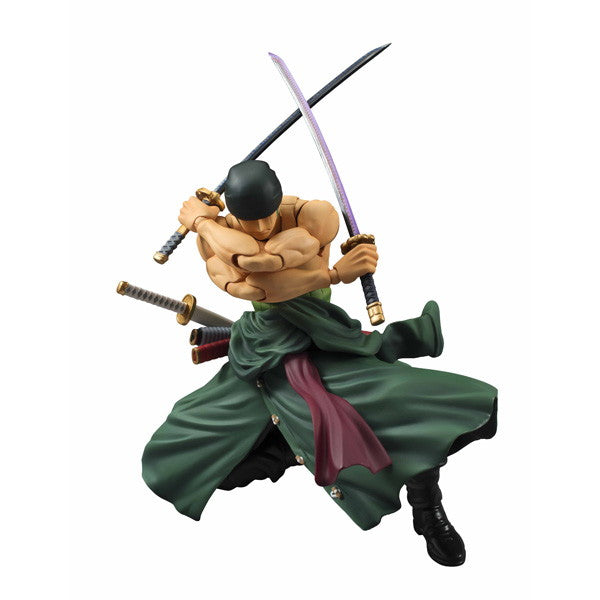 【中古即納】[FIG] (再販)ヴァリアブルアクションヒーローズ ロロノア・ゾロ ONE PIECE(ワンピース) 完成品 可動フィギュア メガハウス(20250131)