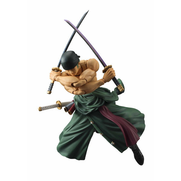 【中古即納】[FIG] (再販)ヴァリアブルアクションヒーローズ ロロノア・ゾロ ONE PIECE(ワンピース) 完成品 可動フィギュア メガハウス(20250131)