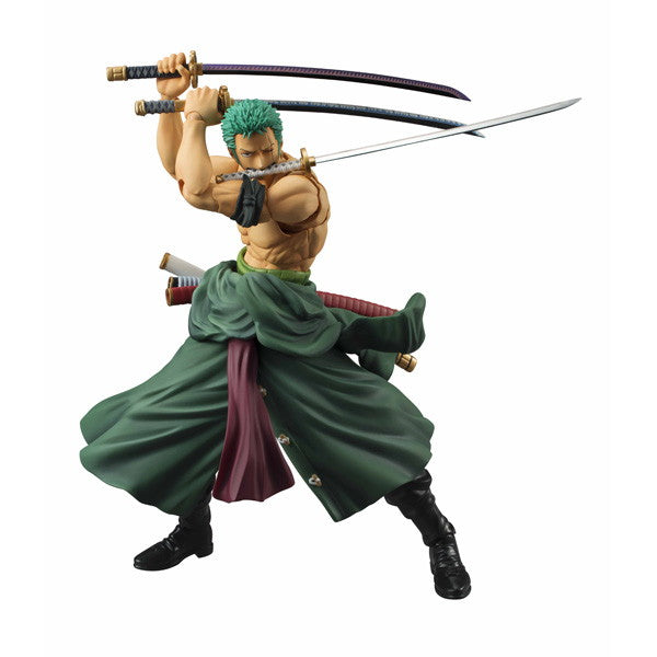 【中古即納】[FIG] (再販)ヴァリアブルアクションヒーローズ ロロノア・ゾロ ONE PIECE(ワンピース) 完成品 可動フィギュア メガハウス(20250131)
