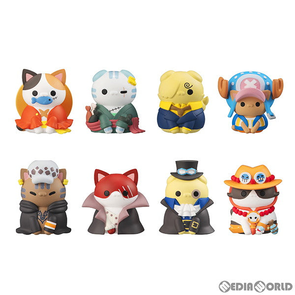 【新品即納】[FIG][BOX] (再販) MEGA CAT PROJECT ニャンピースニャーン! 海賊王におれはなるニャン! ONE PIECE(ワンピース) フィギュア(8個) メガハウス(20231031)