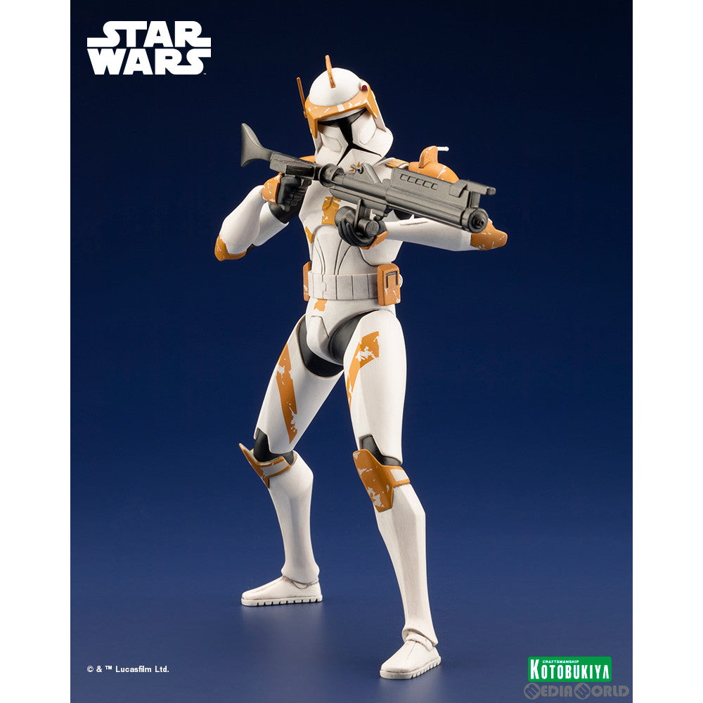 【新品即納】[FIG]ARTFX+ コマンダー・コーディ クローン・ウォーズ版 STAR WARS(スター・ウォーズ) クローン・ウォーズ 1/10 簡易組立キット フィギュア(SW205) コトブキヤ(20231031)