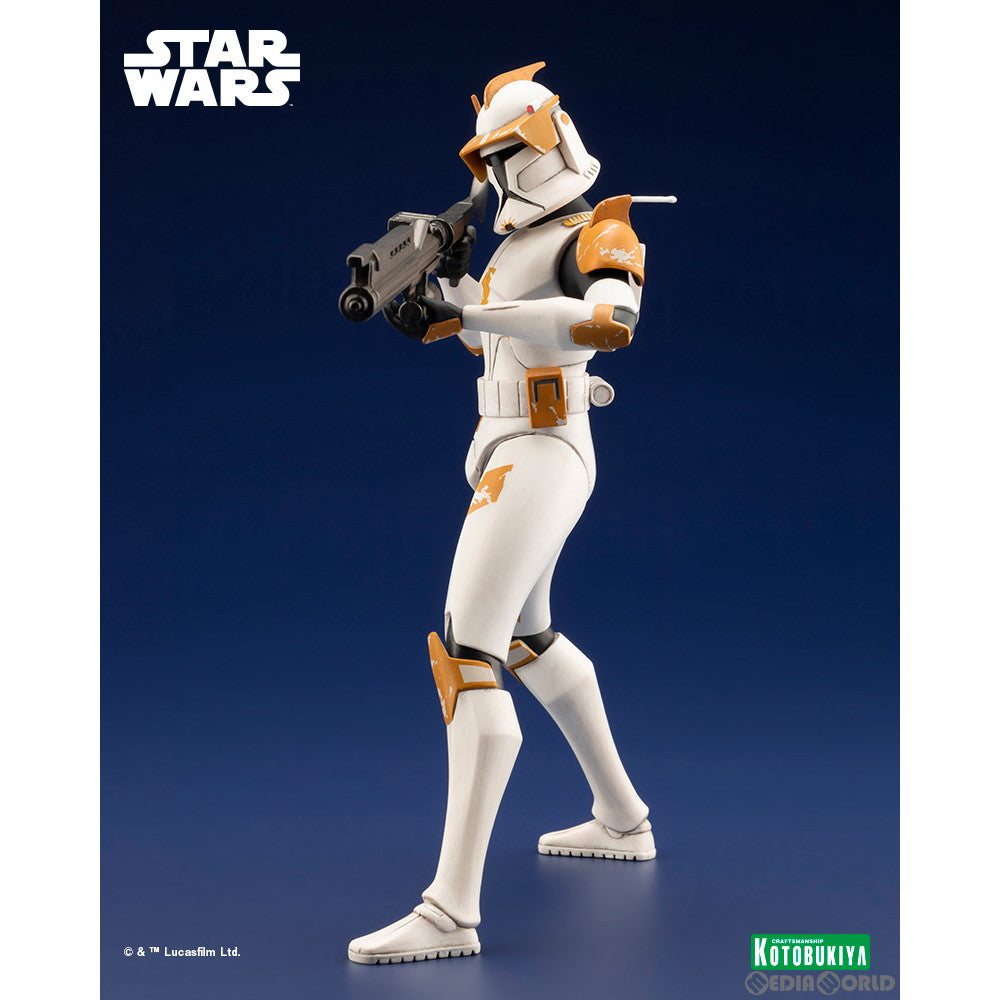 【新品即納】[FIG]ARTFX+ コマンダー・コーディ クローン・ウォーズ版 STAR WARS(スター・ウォーズ) クローン・ウォーズ 1/10 簡易組立キット フィギュア(SW205) コトブキヤ(20231031)