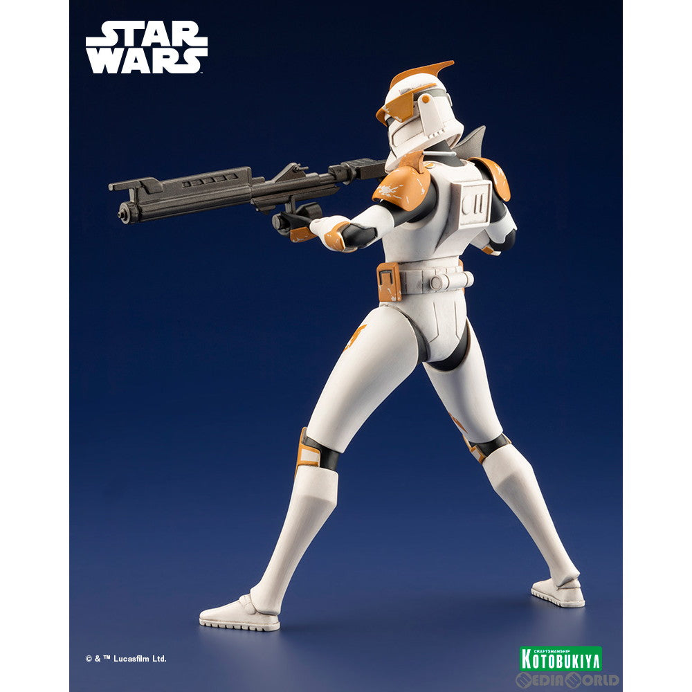 【新品即納】[FIG]ARTFX+ コマンダー・コーディ クローン・ウォーズ版 STAR WARS(スター・ウォーズ) クローン・ウォーズ 1/10 簡易組立キット フィギュア(SW205) コトブキヤ(20231031)