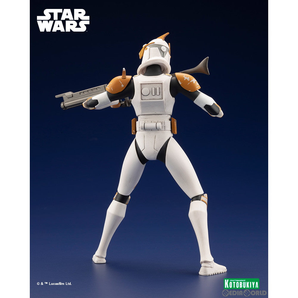 【新品即納】[FIG]ARTFX+ コマンダー・コーディ クローン・ウォーズ版 STAR WARS(スター・ウォーズ) クローン・ウォーズ 1/10 簡易組立キット フィギュア(SW205) コトブキヤ(20231031)