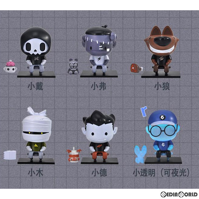 【新品即納】[BOX][FIG] MONSTER Q シリーズ トレーディングフィギュア(6個) DODOWO(20230831)