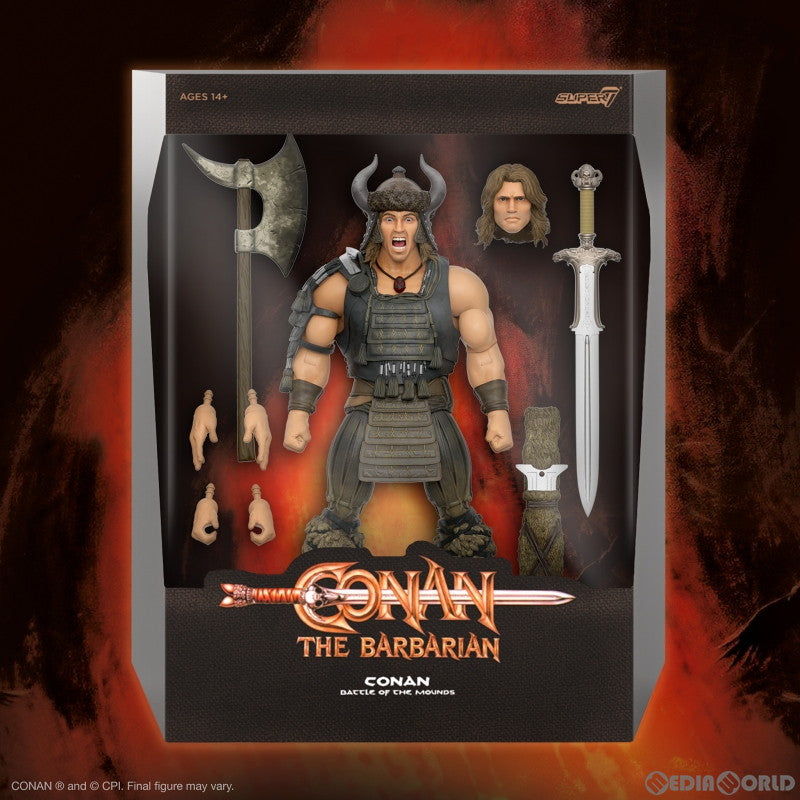 【新品即納】[FIG] コナン コナン・ザ・グレート アルティメイト 7インチ アクションフィギュア バトル・オブ・ザ・マウンド ver スーパー7(20240229)