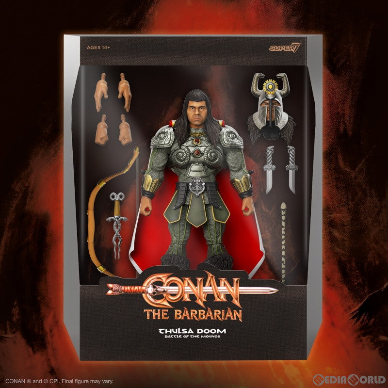 【新品即納】[FIG] タルサ・ドゥーム コナン・ザ・グレート アルティメイト 7インチ アクションフィギュア バトル・オブ・ザ・マウンド ver スーパー7(20240229)