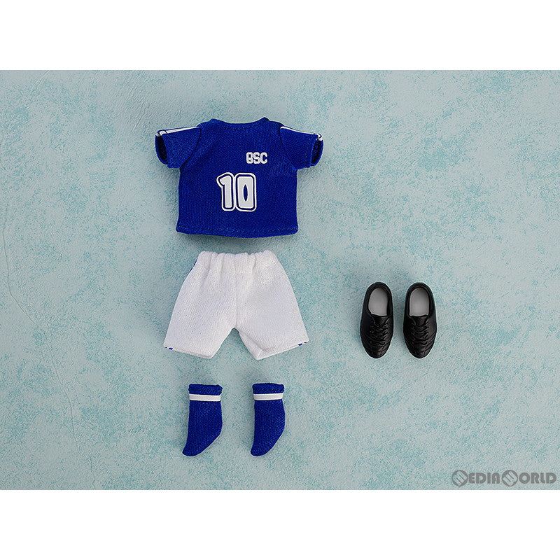 【新品即納】[FIG] ねんどろいどどーる おようふくセット サッカーユニフォーム(ブルー) フィギュア用アクセサリ グッドスマイルカンパニー(20231025)