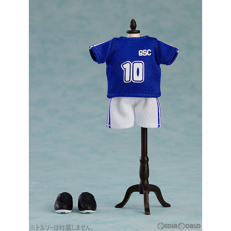 【新品即納】[FIG] ねんどろいどどーる おようふくセット サッカーユニフォーム(ブルー) フィギュア用アクセサリ グッドスマイルカンパニー(20231025)