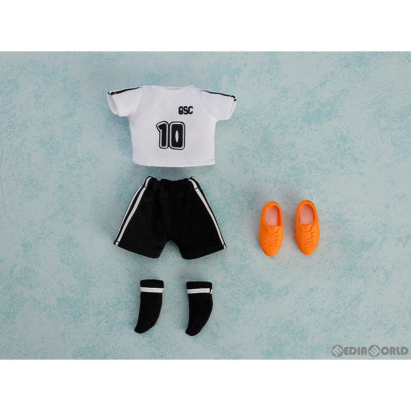 【新品即納】[FIG] ねんどろいどどーる おようふくセット サッカーユニフォーム(ホワイト) フィギュア用アクセサリ グッドスマイルカンパニー(20231025)