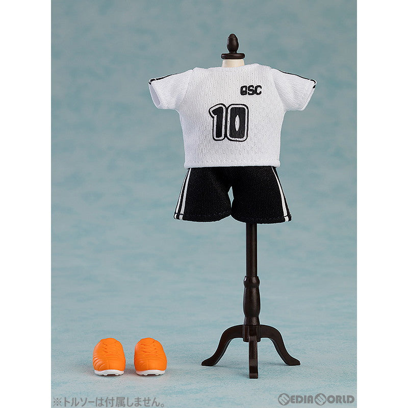 【新品即納】[FIG] ねんどろいどどーる おようふくセット サッカーユニフォーム(ホワイト) フィギュア用アクセサリ グッドスマイルカンパニー(20231025)