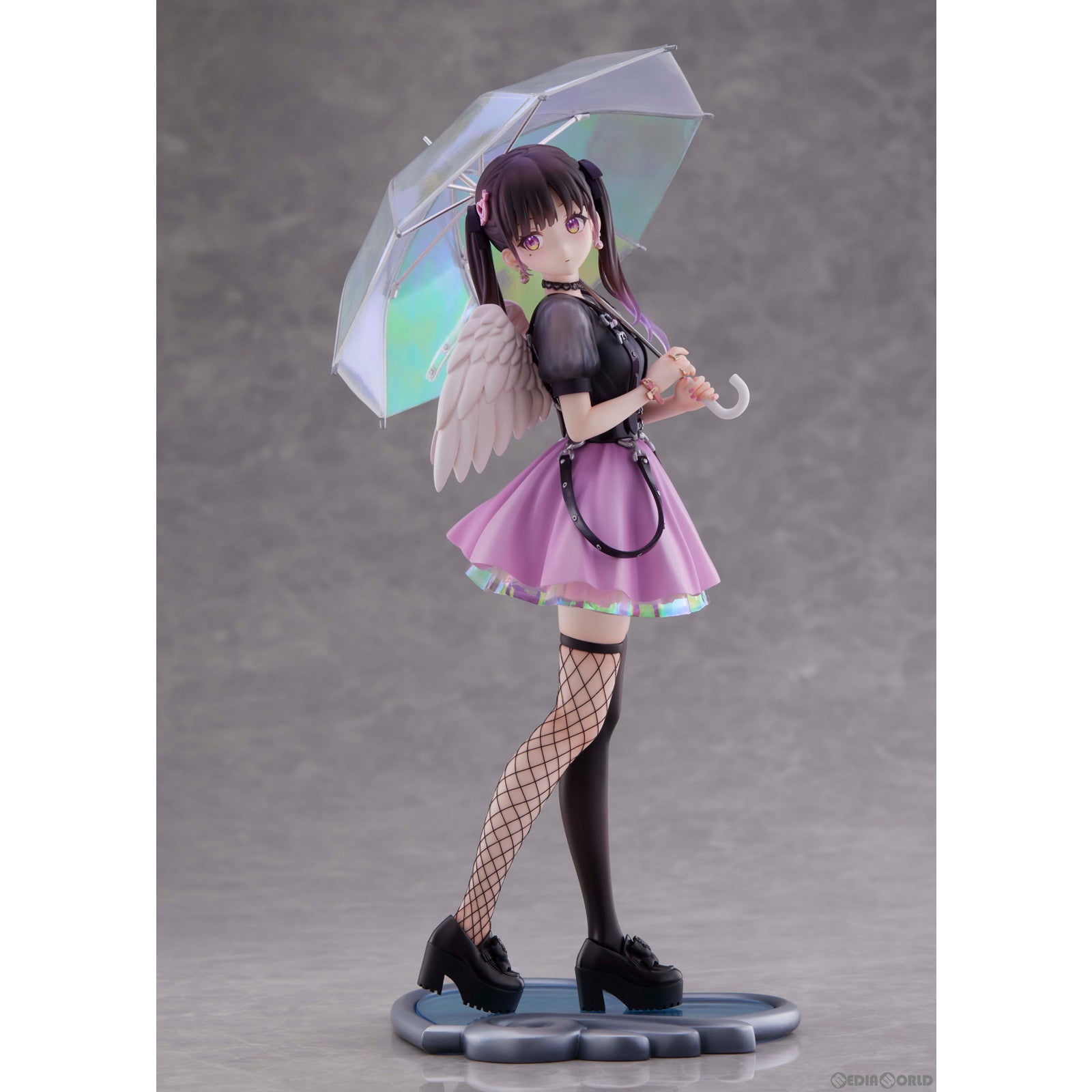 【新品即納】[FIG] 特典付(シチュエーションボイス「心羽」DLカード) 傘をひらいて翼をとじて 心羽(みはね) 1/7 完成品 フィギュア GOLDENHEAD+(ゴールデンヘッドプラス) (20240205)