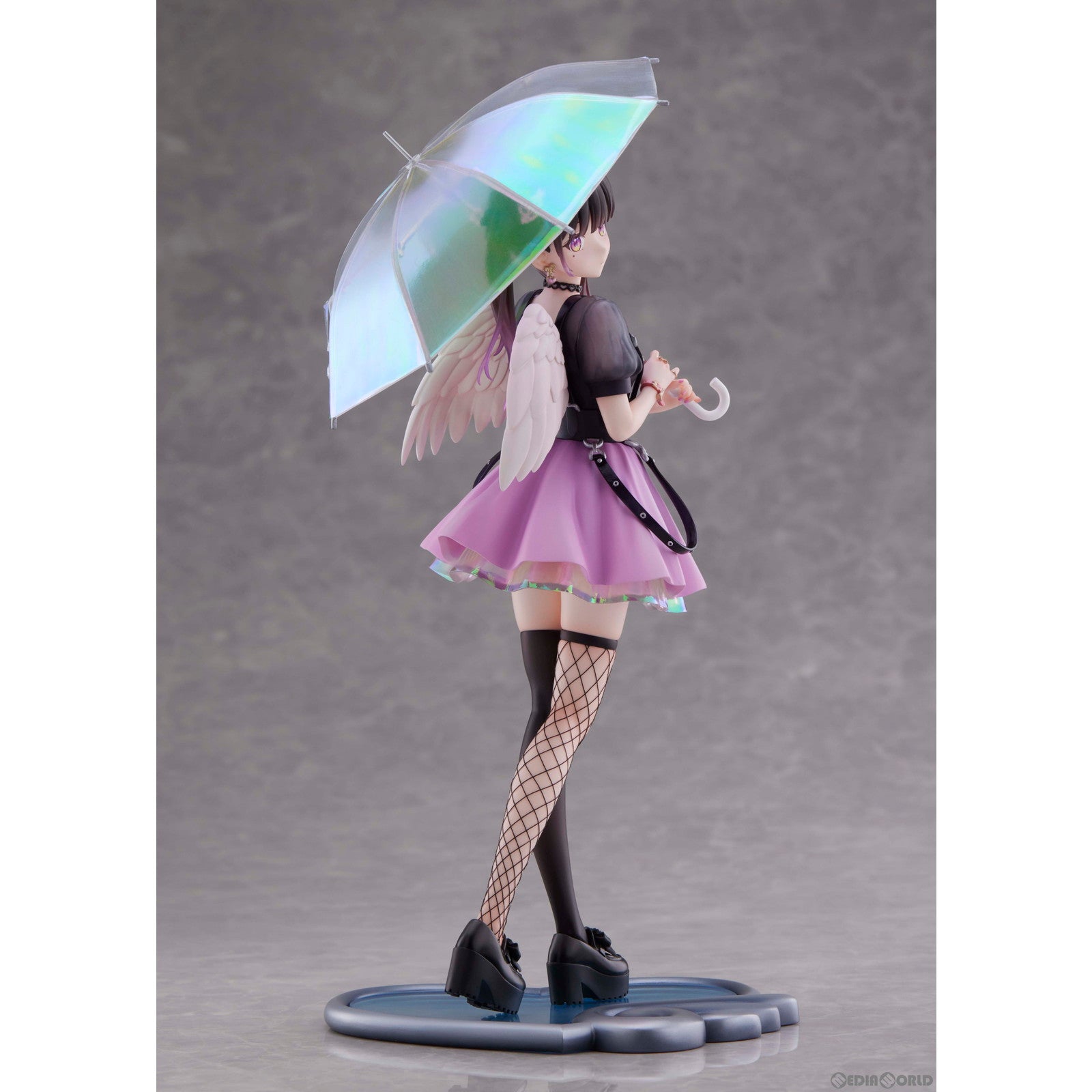 【新品即納】[FIG] 特典付(シチュエーションボイス「心羽」DLカード) 傘をひらいて翼をとじて 心羽(みはね) 1/7 完成品 フィギュア GOLDENHEAD+(ゴールデンヘッドプラス) (20240205)