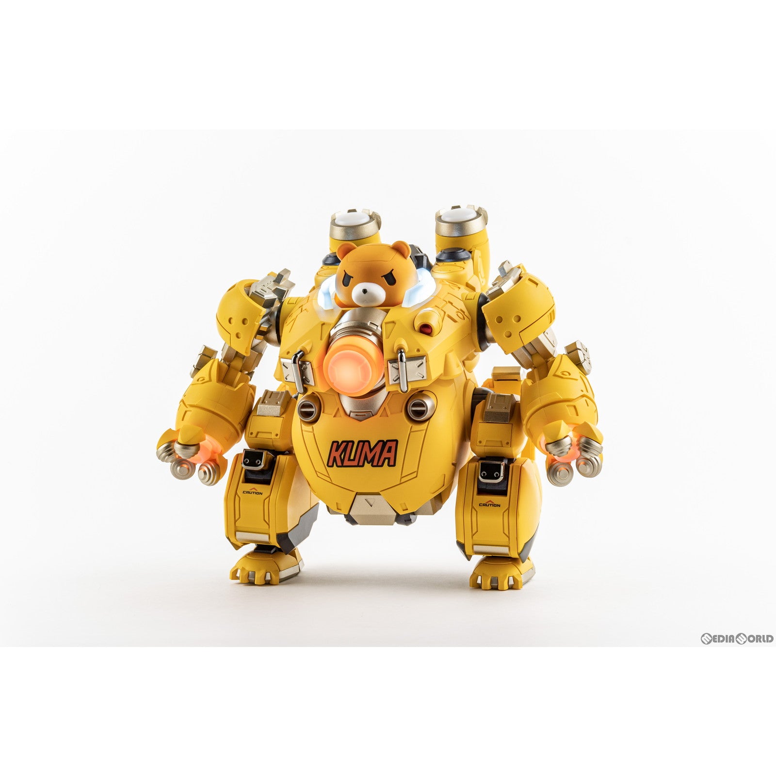【新品即納】[FIG] キャラメル(イエロー) 機動都市α 完成品 可動フィギュアスピーカー MECHA INVASION(メカインベーション) (20230731)