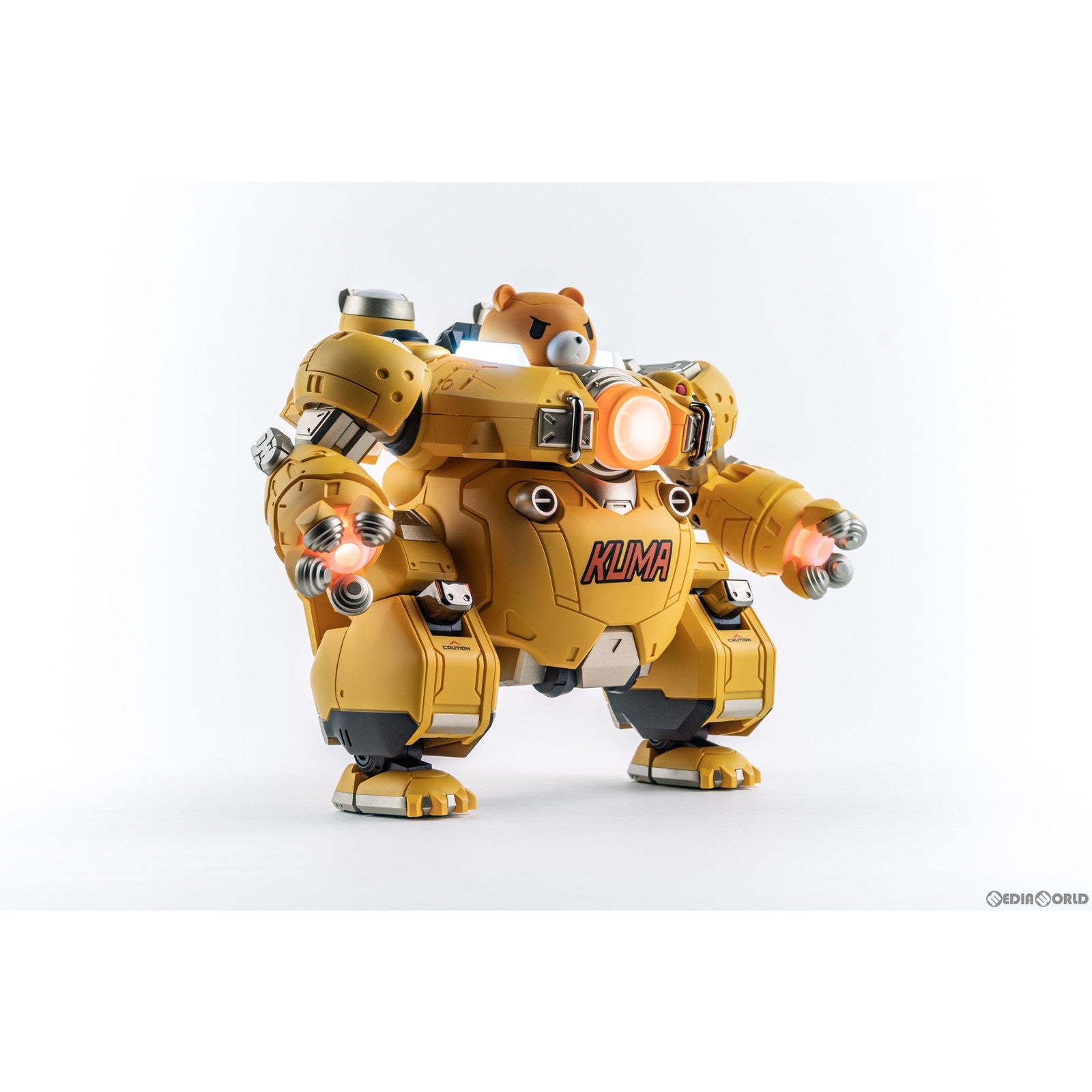 【新品即納】[FIG] キャラメル(イエロー) 機動都市α 完成品 可動フィギュアスピーカー MECHA INVASION(メカインベーション) (20230731)