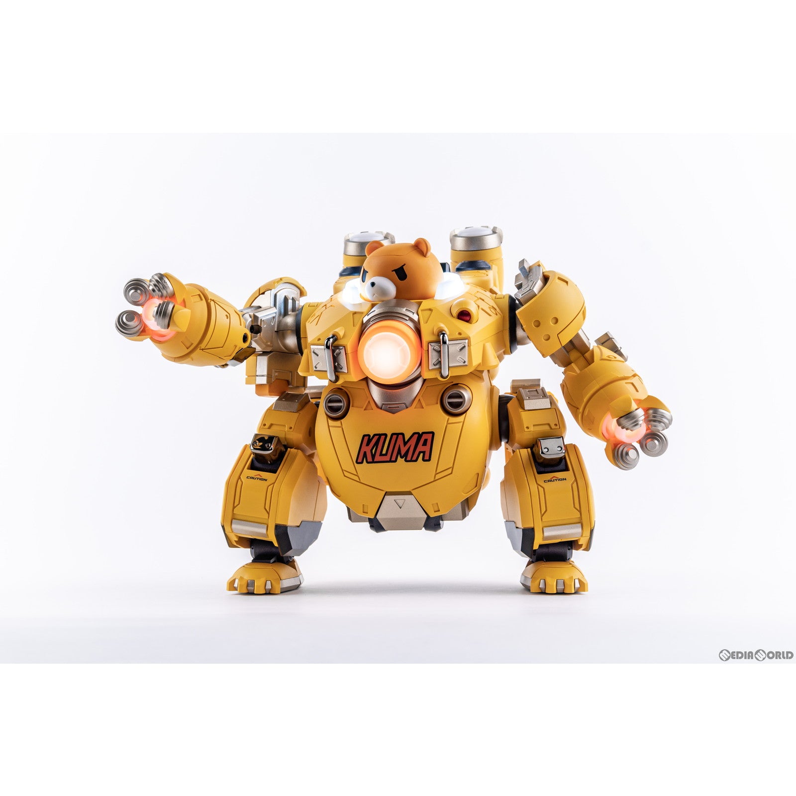 【新品即納】[FIG] キャラメル(イエロー) 機動都市α 完成品 可動フィギュアスピーカー MECHA INVASION(メカインベーション) (20230731)