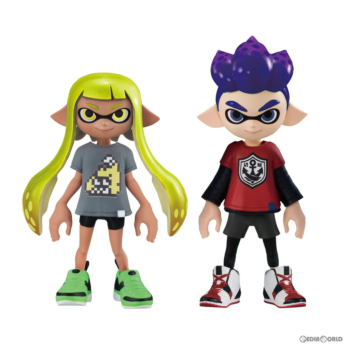 【新品即納】[BOX][FIG] (食玩) スプラトゥーン2 きせかえギアコレクション 復刻版 Splatoon2 フィギュア(8個) バンダイ(20230917)