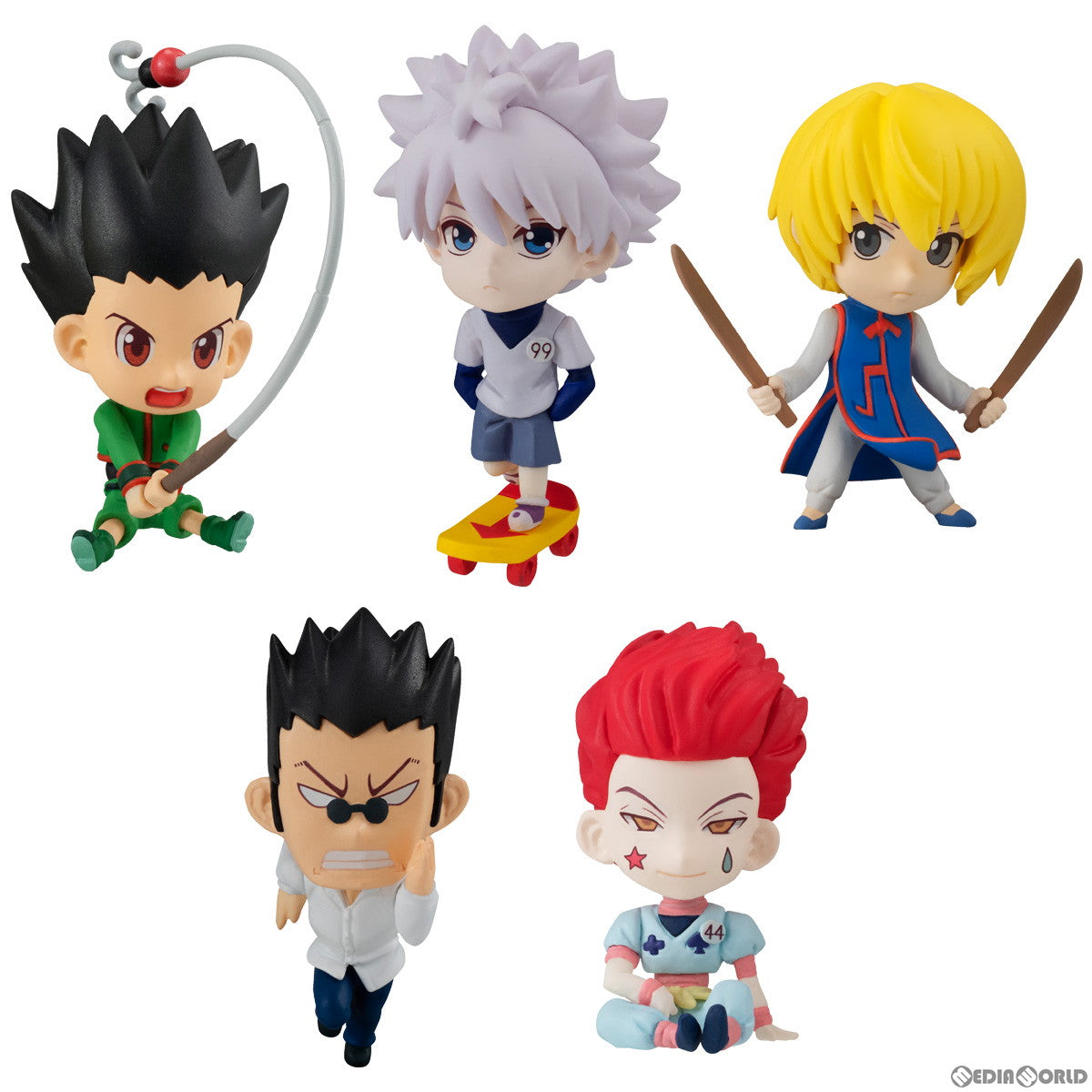 【新品即納】[BOX][FIG] (食玩) HUNTER×HUNTER(ハンター×ハンター) ADVERGE MOTION(アドバージモーション) フィギュア(8個) バンダイ(20231009)