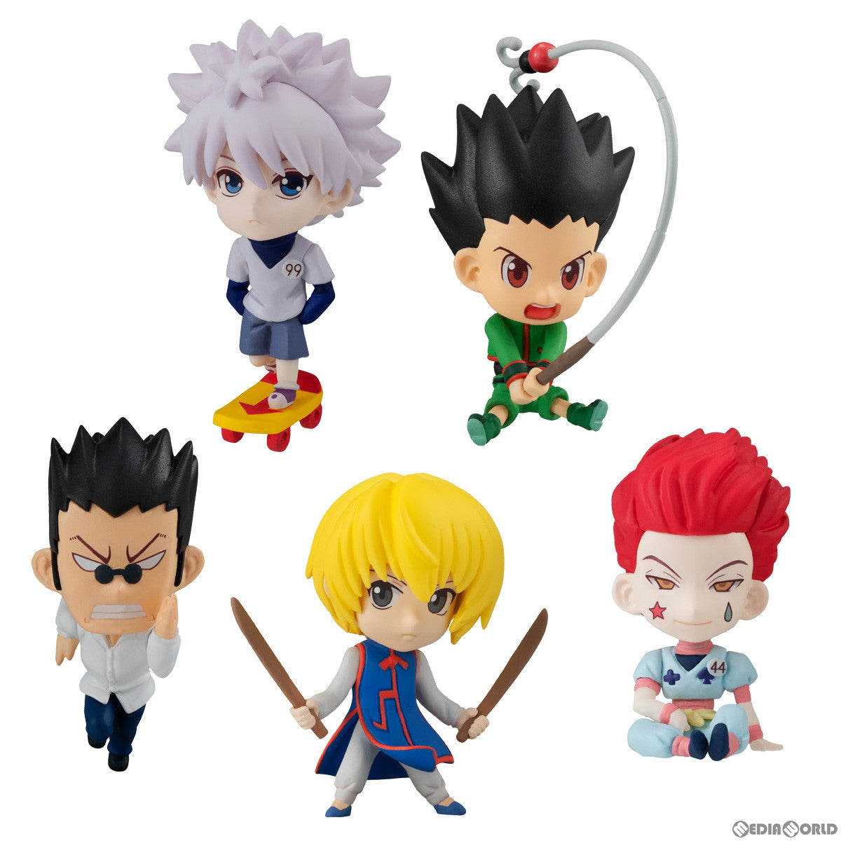 【新品即納】[FIG] (食玩) HUNTER×HUNTER(ハンター×ハンター) ADVERGE MOTION(アドバージモーション) セット フィギュア バンダイ(20231009)