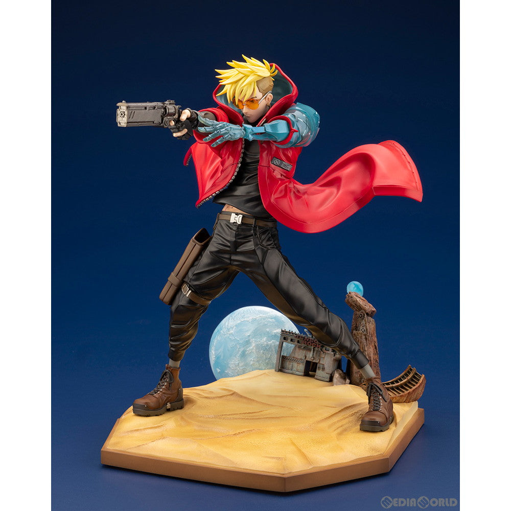 【新品即納】[FIG]ARTFX J ヴァッシュ・ザ・スタンピード TRIGUN STAMPEDE(トライガン・スタンピード) Ver. 1/8 完成品 フィギュア(PV099) コトブキヤ(20231221)