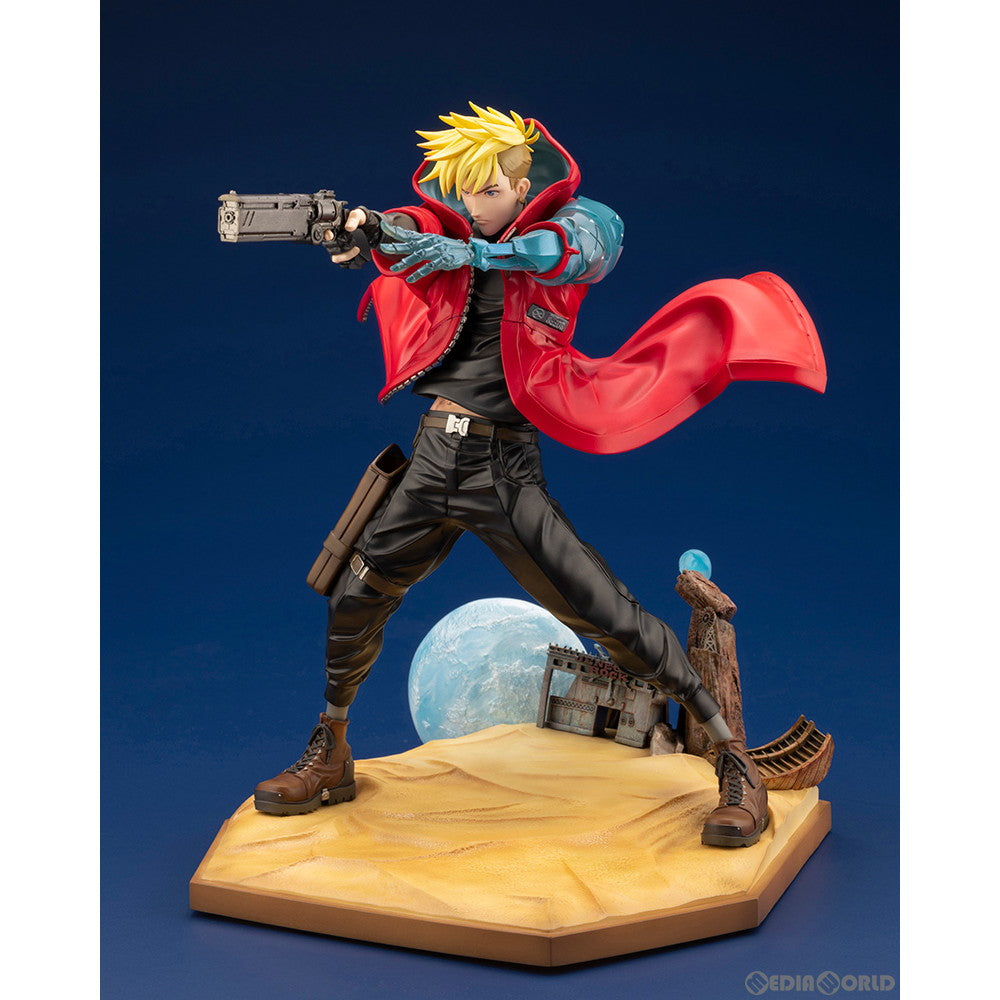 【新品即納】[FIG]ARTFX J ヴァッシュ・ザ・スタンピード TRIGUN STAMPEDE(トライガン・スタンピード) Ver. 1/8 完成品 フィギュア(PV099) コトブキヤ(20231221)