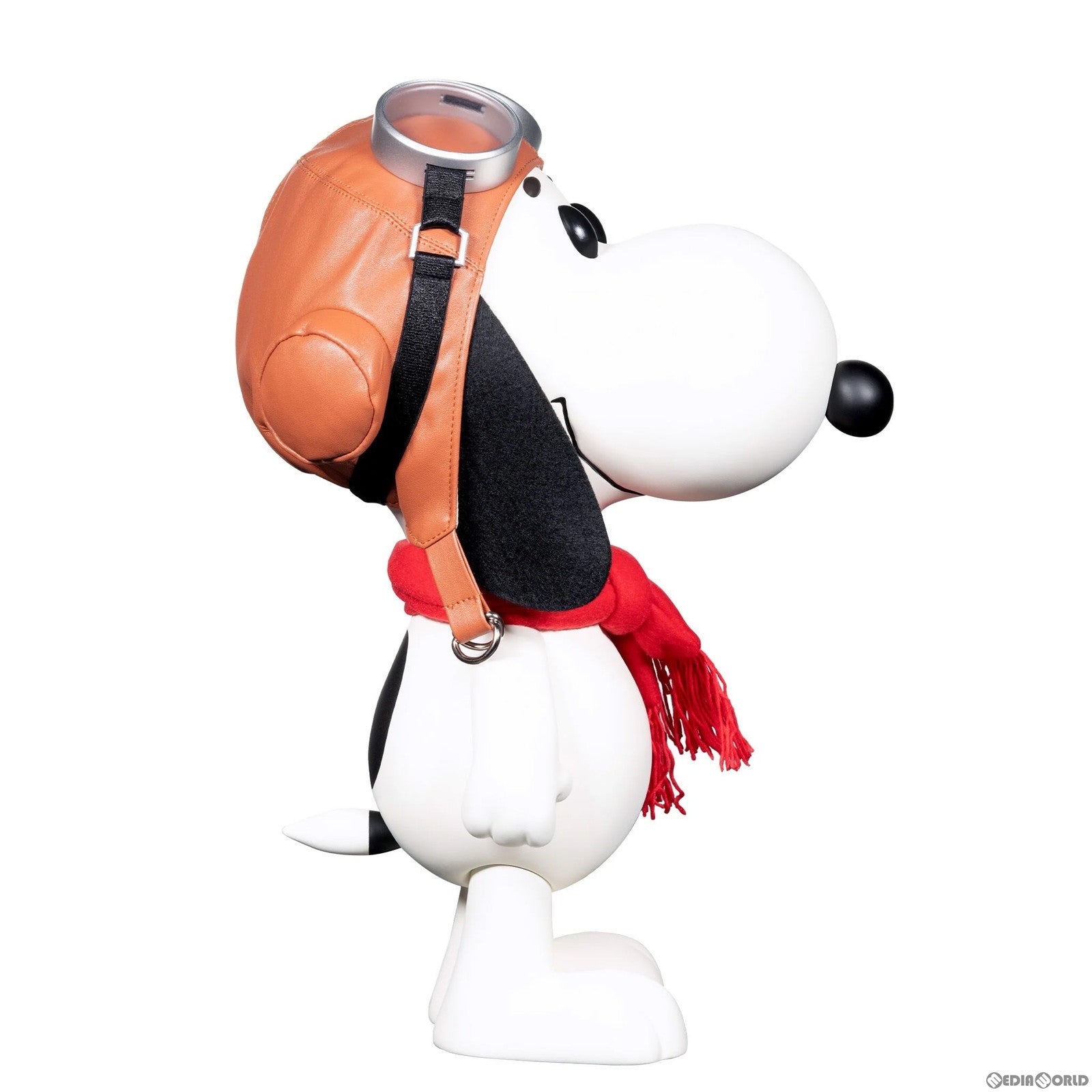 【新品即納】[FIG] スーパーサイズ・ヴァイナル スヌーピー フライングエース PEANUTS(ピーナッツ) 12インチフィギュア(ドッグハウスBOX) 完成品 スーパー7(20230630)