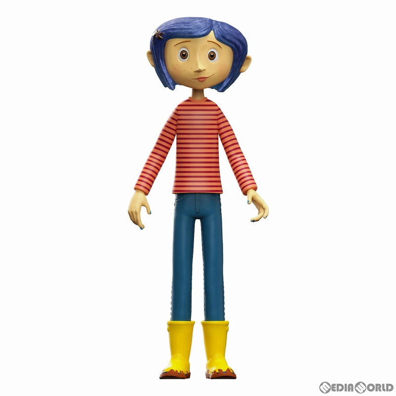 【新品即納】[FIG] スーパーサイズ・ヴァイナル コラライン コララインとボタンの魔女 3D 16インチフィギュア 完成品 スーパー7(20231031)
