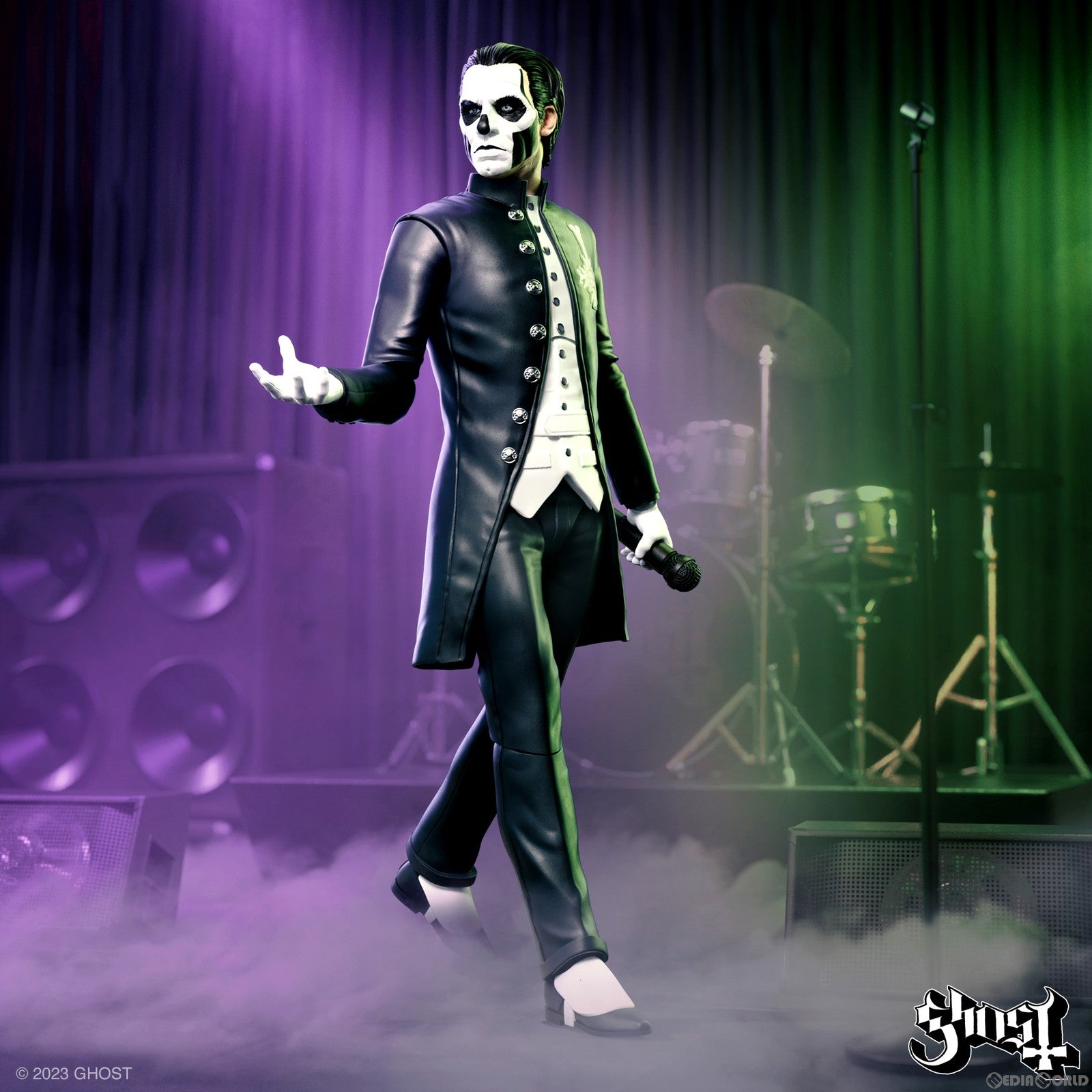 【新品即納】[FIG] Ghost(ゴースト) パパ・エメリトゥス III世 アルティメイト 7インチ アクションフィギュア スーパー7(20240229)