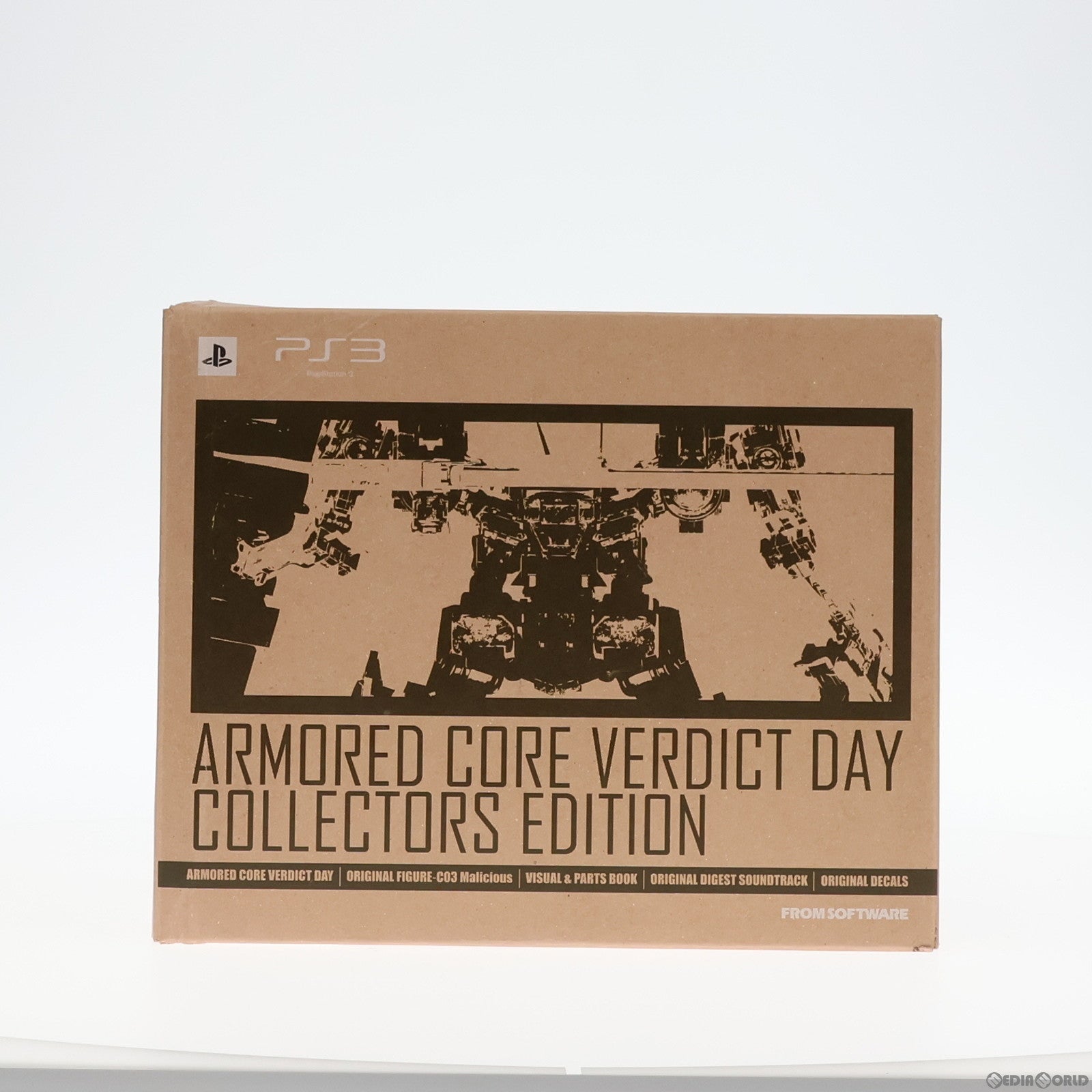 【中古即納】[FIG] (ゲームソフト無し)ARMORED CORE VERDICT DAY(アーマード・コア ヴァーディクトデイ) コレクターズエディション(限定版)(ACVD機体フィギュア付属) 完成品 可動フィギュア CD 書籍(BLJM-61020) フロム・ソフトウェア(20130926)