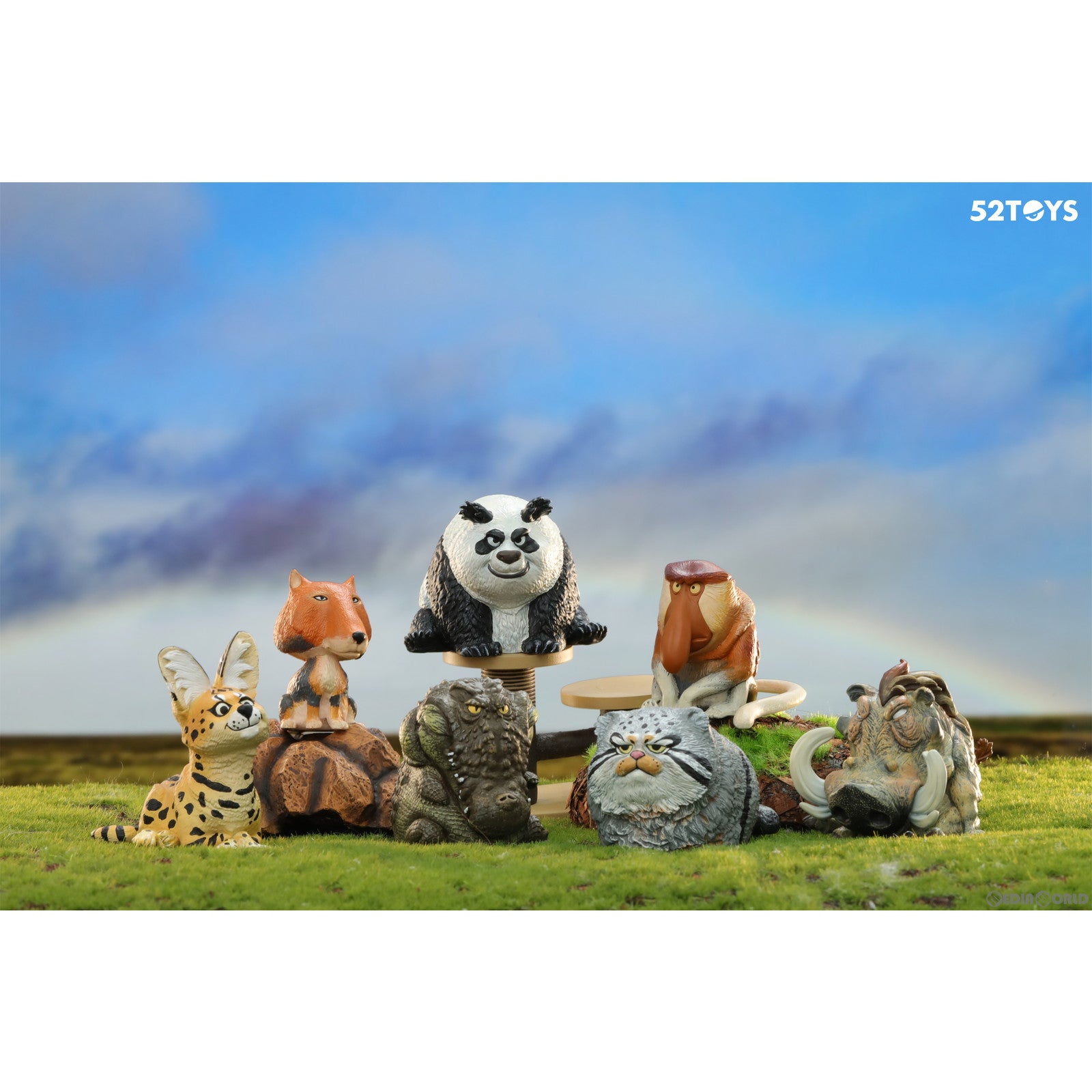 【新品即納】[BOX][FIG] BLINDBOX STARING MARATHON Mask Partyシリーズ トレーディングフィギュア(6個) 52Toys(20230909)