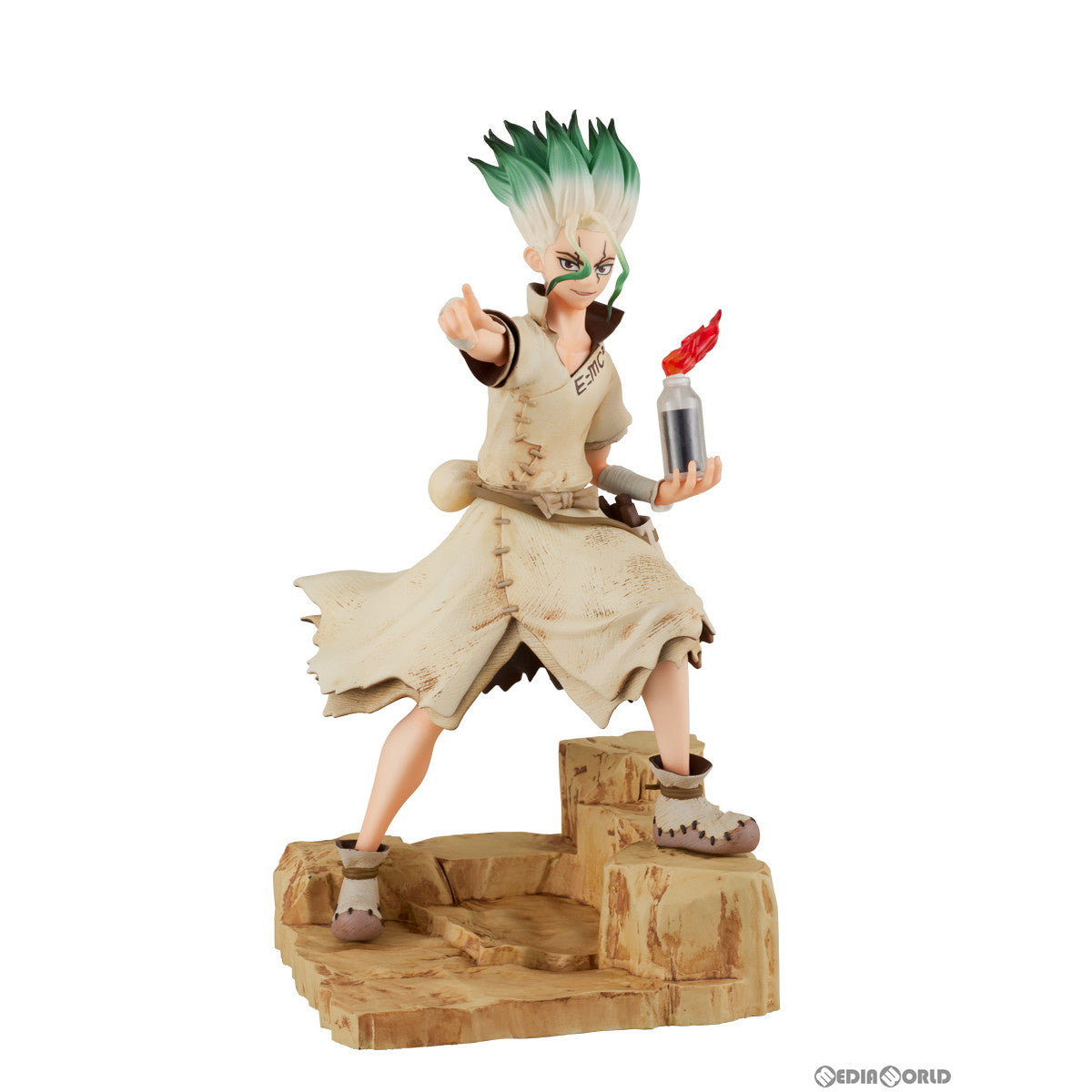 【新品即納】[FIG] TENITOL 石神千空(いしがみせんくう) Dr.STONE(ドクターストーン) 完成品 フィギュア(AMU-TNL0028) フリュー(20231130)