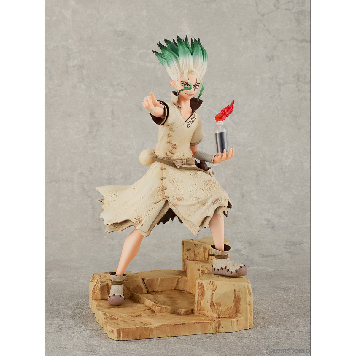 【新品即納】[FIG] TENITOL 石神千空(いしがみせんくう) Dr.STONE(ドクターストーン) 完成品 フィギュア(AMU-TNL0028) フリュー(20231130)