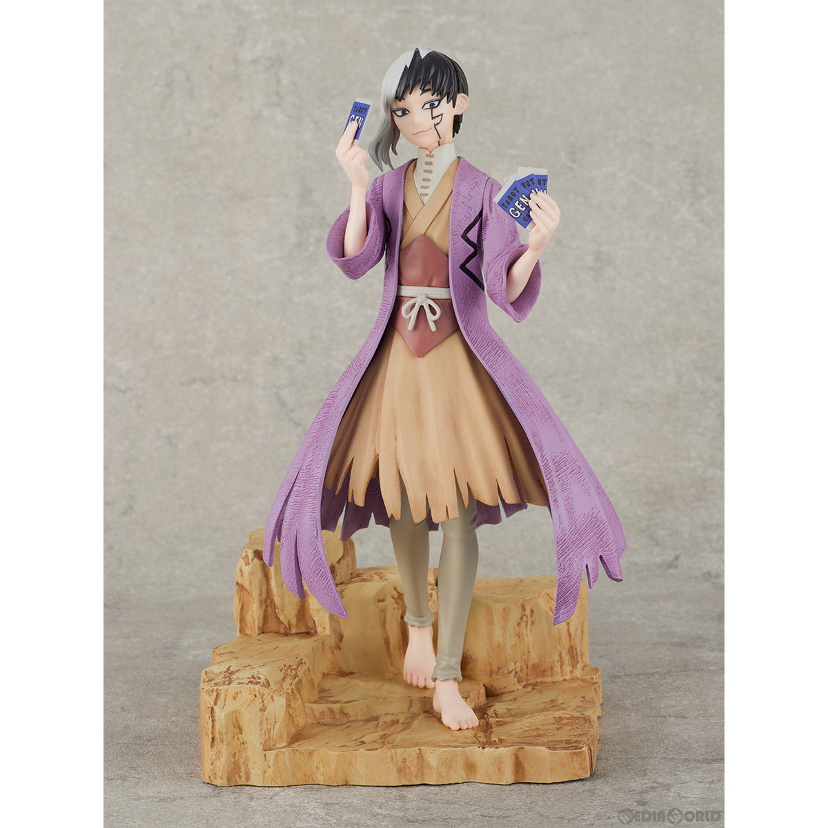 【新品即納】[FIG] TENITOL あさぎりゲン Dr.STONE(ドクターストーン) 完成品 フィギュア(AMU-TNL0031) フリュー(20231215)