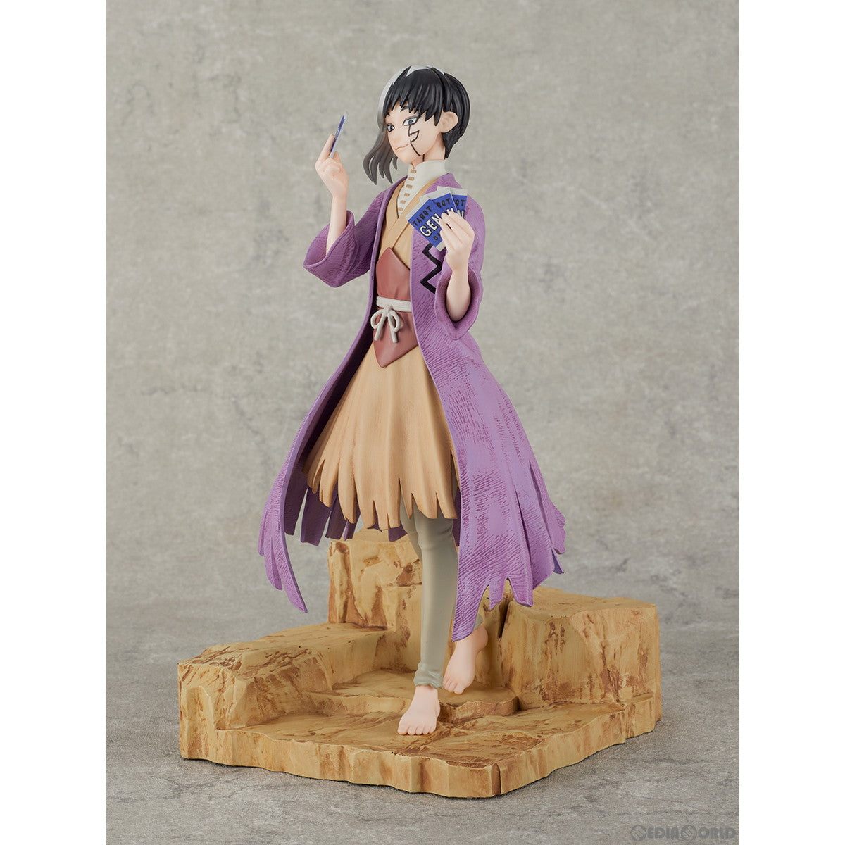【新品即納】[FIG] TENITOL あさぎりゲン Dr.STONE(ドクターストーン) 完成品 フィギュア(AMU-TNL0031) フリュー(20231215)