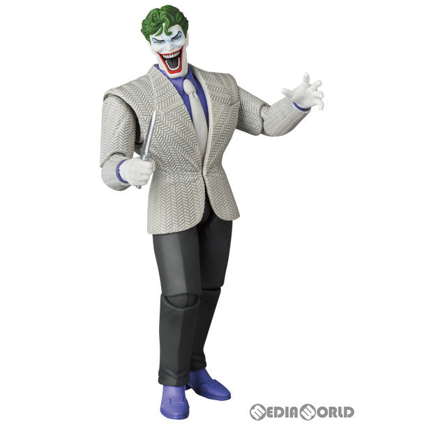 【新品】【お取り寄せ】[FIG] マフェックス No.214 MAFEX THE JOKER(The Dark Knight Returns) Variant Suit Ver.(ジョーカー ダークナイト・リターンズ バリアントスーツver) 完成品 可動フィギュア メディコム・トイ(20240430)