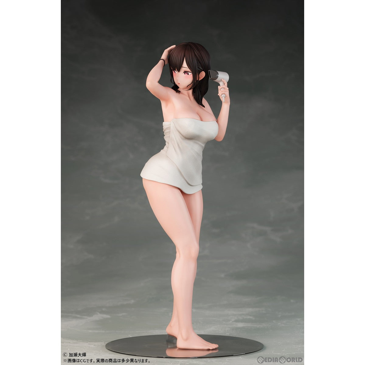 【新品即納】[FIG]加瀬大輝 イラスト 髪を乾かすJKさん 1/6 完成品 フィギュア インサイト(20231201)