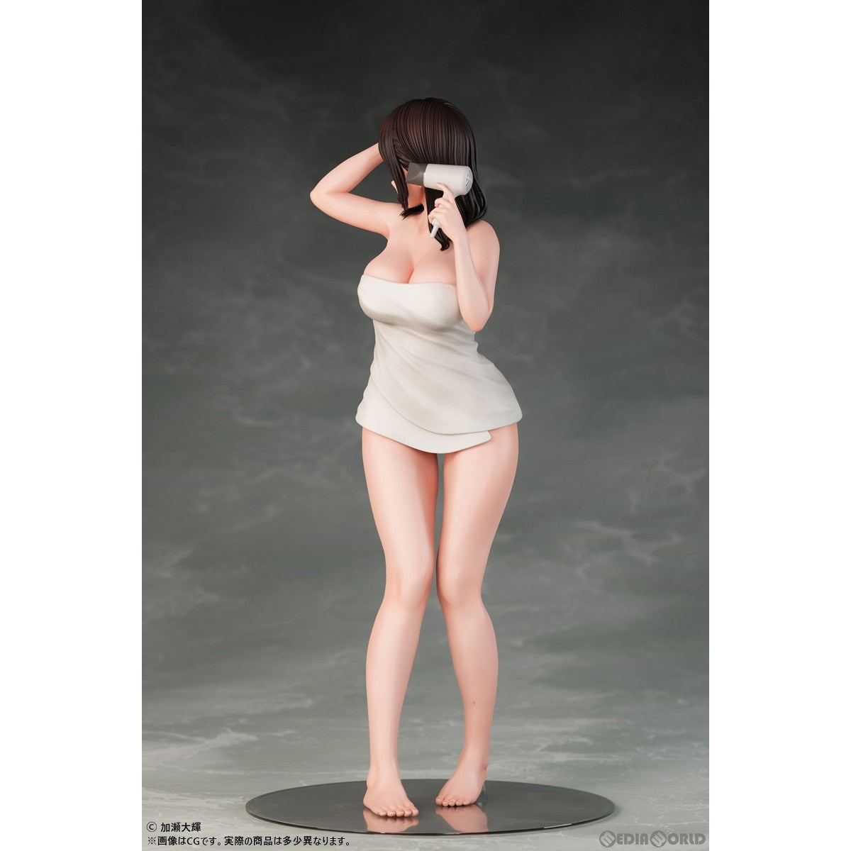 【新品即納】[FIG]加瀬大輝 イラスト 髪を乾かすJKさん 1/6 完成品 フィギュア インサイト(20231201)