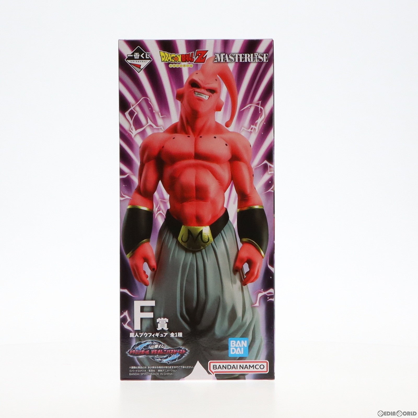 【中古即納】[FIG] F賞 魔人ブウ(悪) 一番くじ ドラゴンボール VSオムニバスビースト ドラゴンボールZ MASTERLISE フィギュア プライズ バンダイスピリッツ(20230505)
