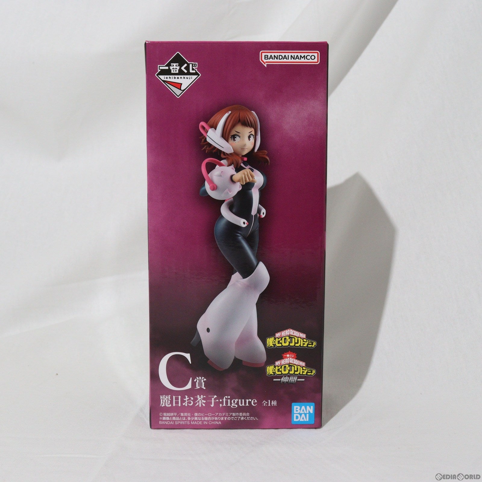 【中古即納】[FIG] C賞 麗日お茶子 ;figure(うららかおちゃこ フィギュア) 一番くじ 僕のヒーローアカデミア -仲間- プライズ バンダイスピリッツ(20230526)