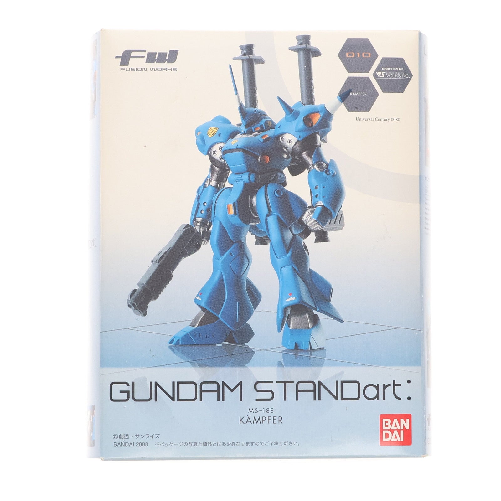 【中古即納】[FIG] (単品)(食玩) MS-18E ケンプファー FW GUNDAM STANDart:3 機動戦士ガンダム0080 ポケットの中の戦争 フィギュア バンダイ(20081001)