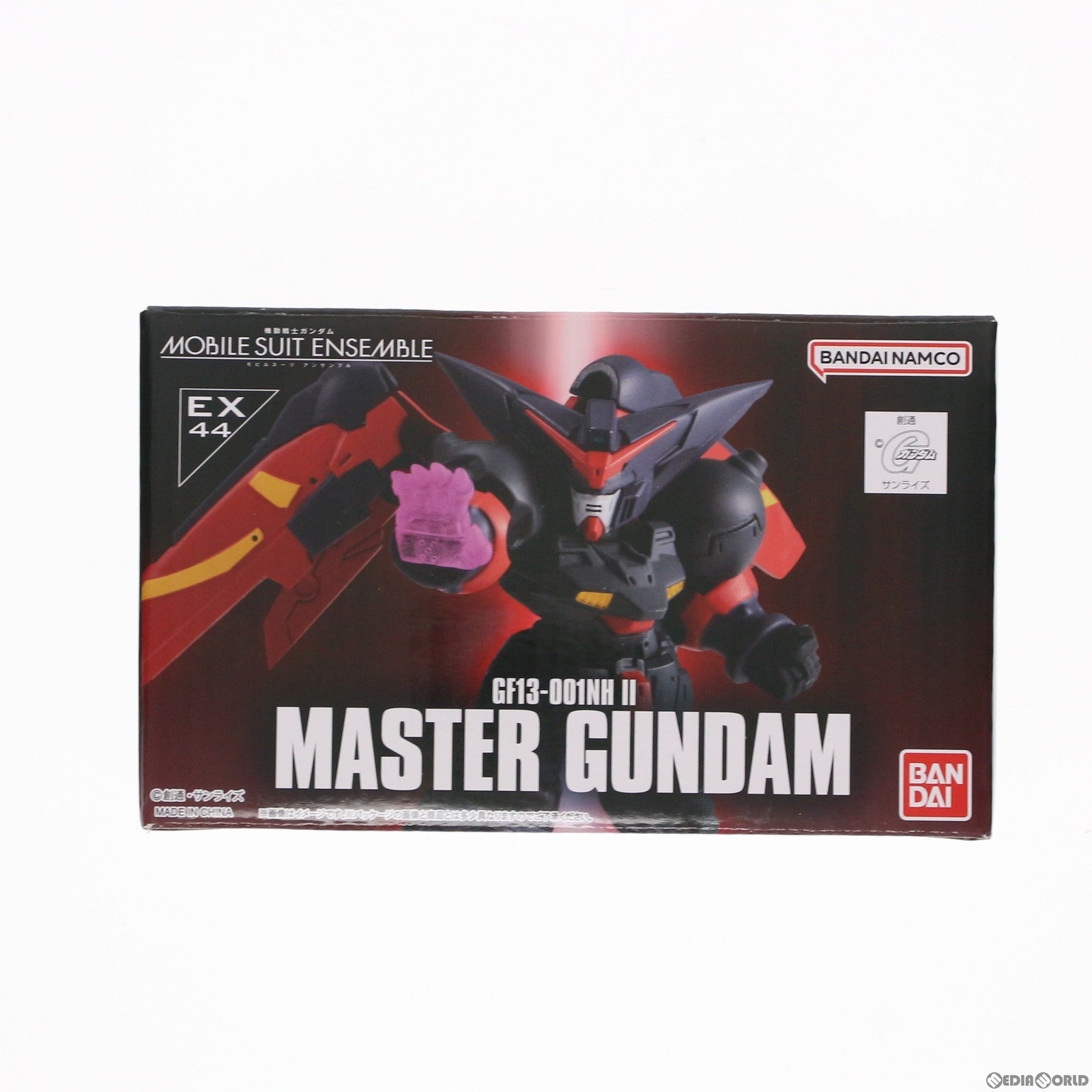 【中古即納】[FIG] プレミアムバンダイ限定 MOBILE SUIT ENSEMBLE(モビルスーツ アンサンブル) EX44 マスターガンダム 機動武闘伝Gガンダム 完成品 可動フィギュア バンダイ(20230225)